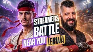STREAMERS BATTLE - ПЕРВЫЙ МАТЧ | NEAR_YOU TEAM vs. LEBWA TEAM