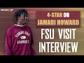 working hard to flip 4 DB Jamari Howard from Michigan State