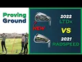 Can the new Cobra LTDx irons outperform Radspeed irons ClubTest 2022 Proving Ground
