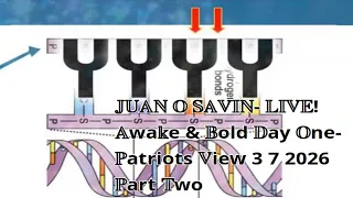 JUAN O SAVIN - LIVE Awake Bold Day One