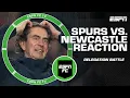 Lagu Tottenham vs. Newcastle REACTION 🗣️ The crowd DOESN'T WANT Thomas Frank - Stewart Robson | ESPN FC