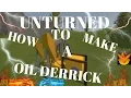 unturned how to make a oil drill