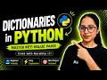 Python Dictionaries Tutorial for Beginners Easy Explanation Mini Project