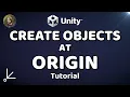 Never Reset Positions Again - Create Objects at Origin