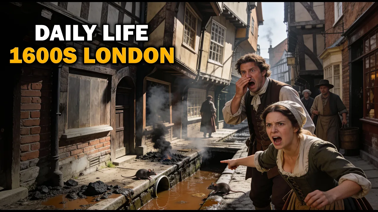 What Life Was Actually Like in 1600s London? | Relaxing History to Fall Asleep