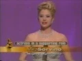 Mira Sorvino winning Best Supporting Actress for Mighty Aphrodite