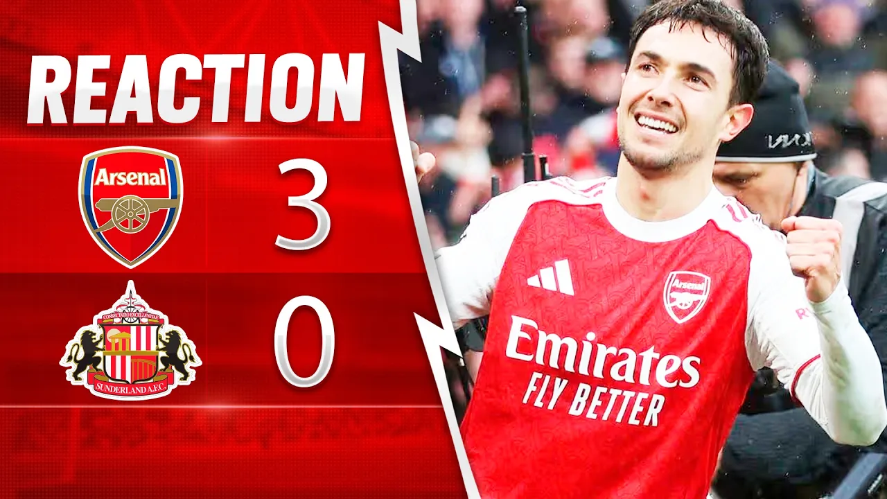 I TOLD MAN ABOUT ZUBIMENDI! | BIG UP HAVERTZ | ARSENAL 3–0 SUNDERLAND