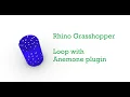 Grasshopper Loops with anemone