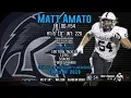 Matt Amato 2018 Senior Highlights LB OG Paramus