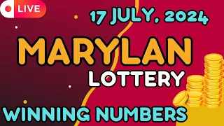 Maryland Midday Lottery Results For - 17 Jul 2024