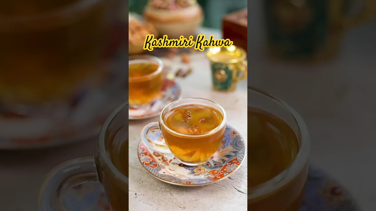 How to Make the Perfect Cup of Kashmiri Kahwa #shorts #youtubeshorts #kahwa #kashmirikahwa