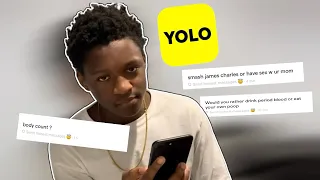 ANSWERING ANONYMOUS SNAPCHAT YOLO QUESTIONS REPLYING TO ANONYMOUS MESSAGES BODY COUNT