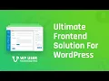 WPUF How To install Setup WP User Frontend Post Form Free And Registration Form Pro 2021