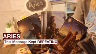 ARIES: THIS Message Kept REPEATEDLY Happening... THIS is HUGE 😮💞 OCTOBER 2026 TAROT MONTHLY FORECAST