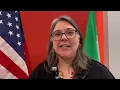 Sara Switzer - Accoglienza della delegazione americana della High School di West Springfield