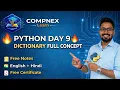 Python Day 9 Dictionary Complete Tutorial for Beginners Hindi