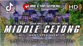 dj party all i want semi nrotok full middle cetong terbaru 2025 by lare etan semeru