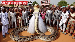 Chief Maid Turns BRIDE into Python on Her Wedding Day #africanfolktales