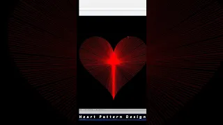 Amazing Red Heart Pattern Using Python Turtle Graphics - Watch it codingwithnoman