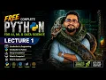 FREE Python Full Course Lecture 1 Programming Basics Python Installation