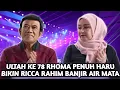 Download Lagu TERLALU WASIAT RHOMA IRAMA DI ULTAH 78 TAHUN BIKIN RICA RACHIM BANJIR AIR MATA