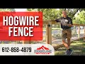 HOGWIRE CEDAR FENCE Build Overview