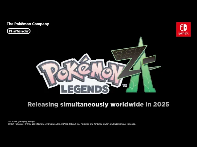 Pokémon LEGENDS ZA - Reveal Trailer (Nintendo Switch)