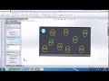 Solidworks Tutorial How To Use Sketch Driven Pattern Tool