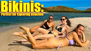 Bikinis are the perfect attire for exploring beaches