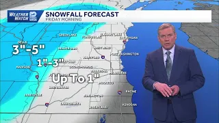 Evening forecast Overnight storms to Friday snow in SE Wisconsin