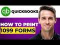 How to print 1099 forms in QuickBooks Enterprise