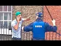 DUBLIN - Garda CHASES DOWN foreign suspect BEATS HIM with baton for resisting arrest