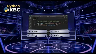 Build Kaun Banega Crorepati KBC Game in Python VS Code Tutorial for Beginners