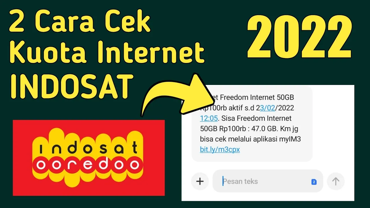 KUOTA INDOSAT GK BISA DIPAKAI⁉️ COBA CARA INI❗