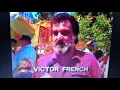 Victor French Michael Landon Lorne Greene from The Michael Landon Celebrity Tennis Classic