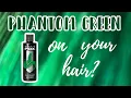 Arctic Fox PHANTOM GREEN Hair Level Swatches