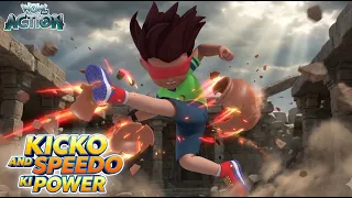 Kicko Ka Super Punch | Kicko Ka Blind Kick Challenge | Kicko & Super Speedo Compilation