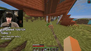 Completing All Minecraft Advancements Blind (No Google or Help) - Day 22