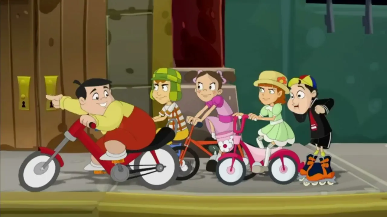 CHAVES EM DESENHO ANIMADO
