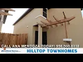 Walk through in Hilltop Townhomes Community