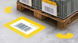 Application of ORGATEX LongLife floor markings