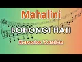 Download Lagu Mahalini - Bohongi Hati (Karaoke Lirik Tanpa Vokal) by regis
