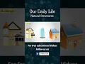 Our Daily Life Structures Natural Structures