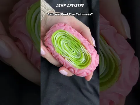 Soap Cutting ASMR: Calm Slivers From a Colorful Bar