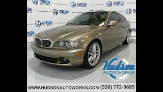 2005 BMW 330ci Start-Up Walkaround Tour HUDSON AUTOWORKS