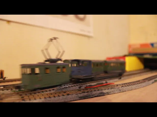 h0e uaikt 821 wab h0e Wengernalpbahn video thumbnail