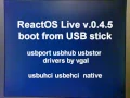 ReactOS 0 4 5 LiveUSB