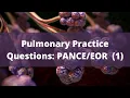 Pulmonary Practice Questions High Yield Prep 1