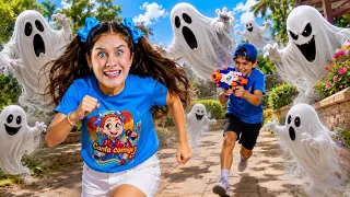 MILENINHA é PERSEGUIDA por vários FANTASMAS e FAZ uma FESTA DE ANIVERSÁRIO com os CACHORROS