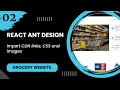 React JS - Import CDN links CSS and images